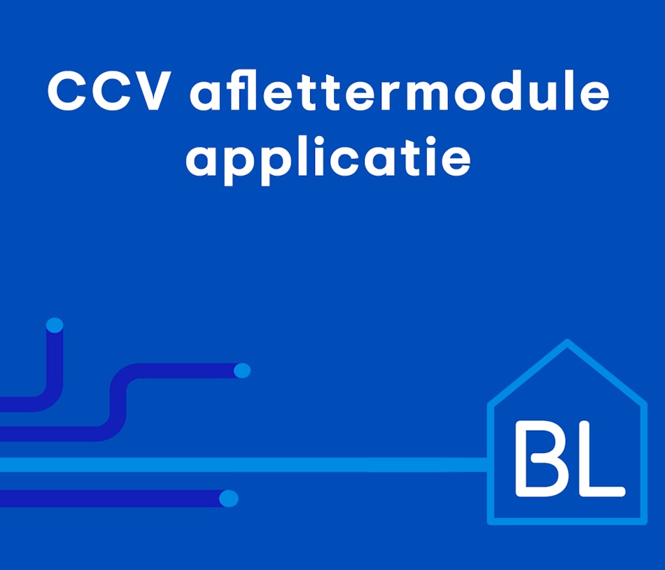 Placeholder for CCV Aflettermodule van Blue Label